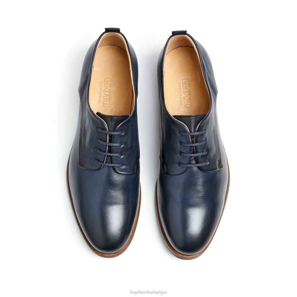 half leren veterschoenen vrouwen LLOYD blauw schoenen ZJ6BL1009