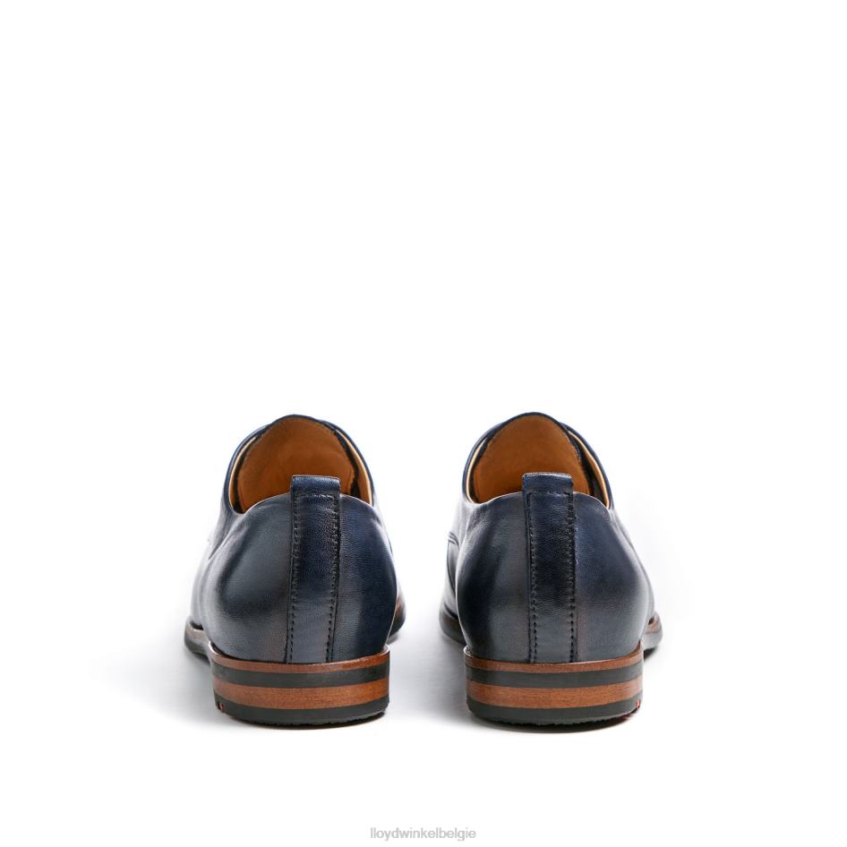 half leren veterschoenen vrouwen LLOYD blauw schoenen ZJ6BL1009