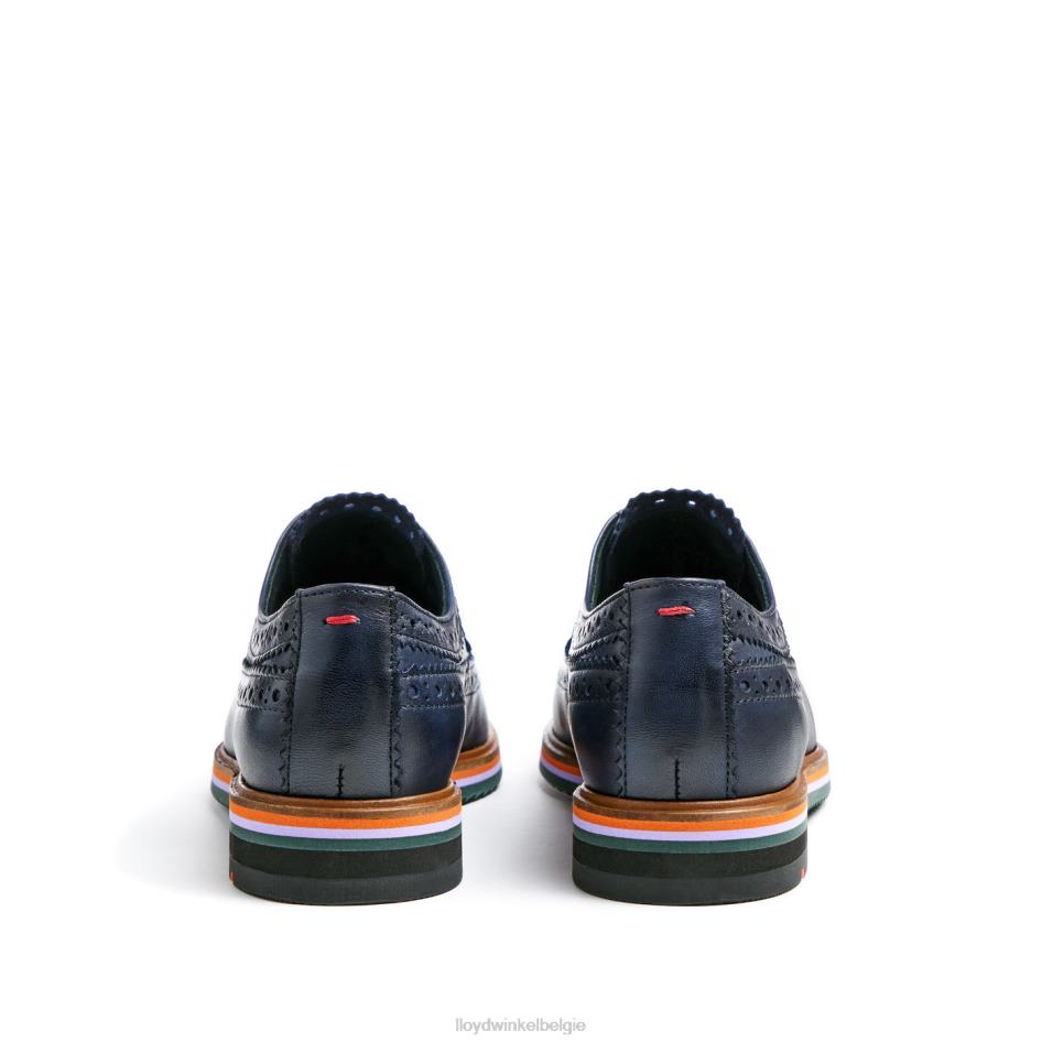 half leren veterschoenen vrouwen LLOYD blauw schoenen ZJ6BL1033