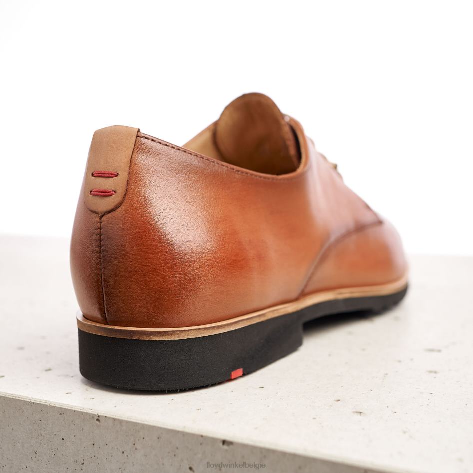 half leren veterschoenen vrouwen LLOYD bruin schoenen ZJ6BL1057