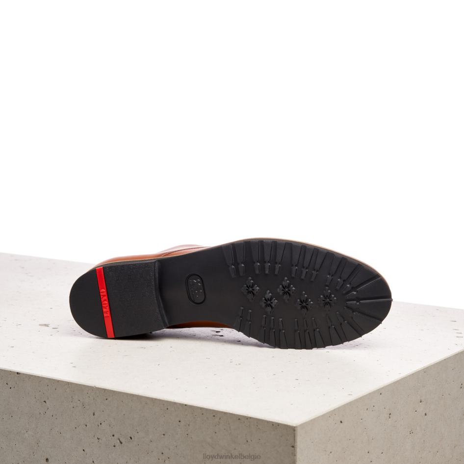 half leren veterschoenen vrouwen LLOYD bruin schoenen ZJ6BL1057
