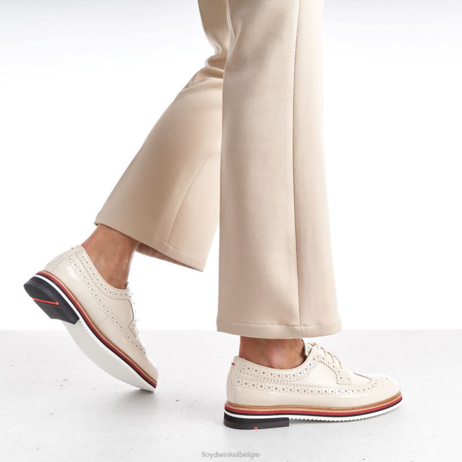 halve schoenen met veters vrouwen LLOYD beige schoenen ZJ6BL1069