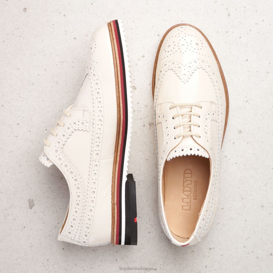 halve schoenen met veters vrouwen LLOYD beige schoenen ZJ6BL1069