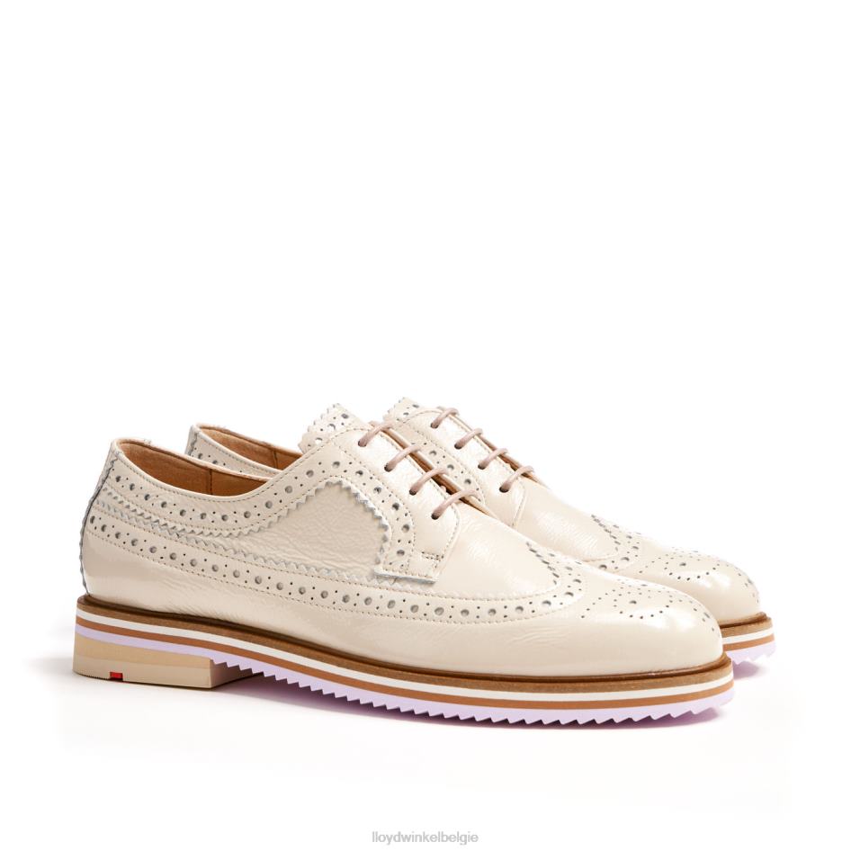 halve schoenen met veters vrouwen LLOYD beige schoenen ZJ6BL1080
