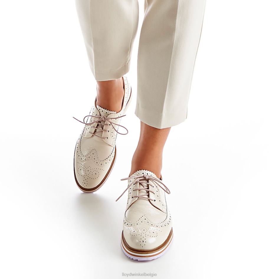 halve schoenen met veters vrouwen LLOYD beige schoenen ZJ6BL1080