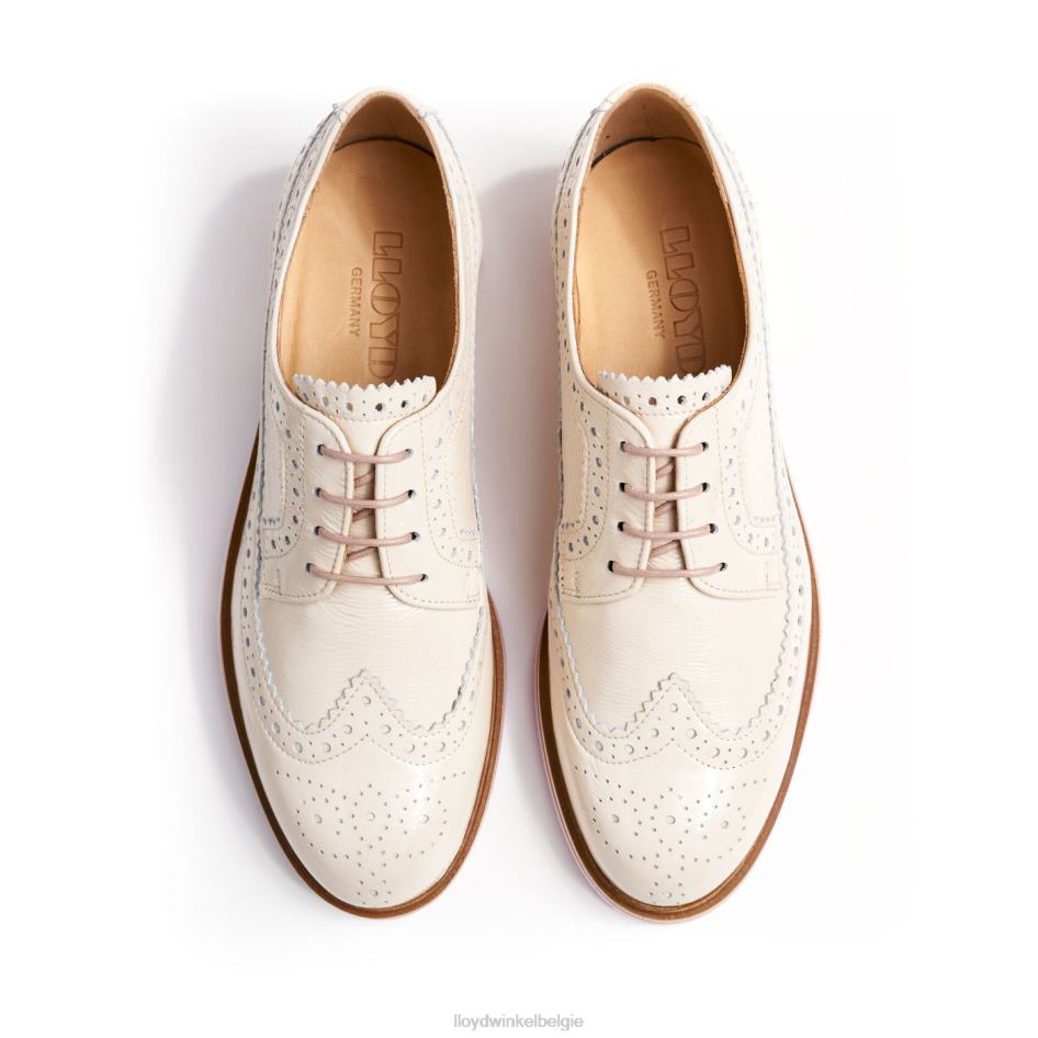 halve schoenen met veters vrouwen LLOYD beige schoenen ZJ6BL1080