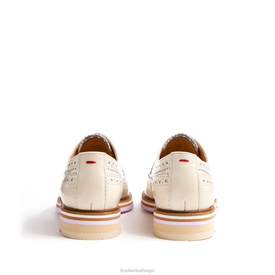 halve schoenen met veters vrouwen LLOYD beige schoenen ZJ6BL1080