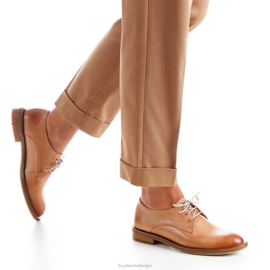 halve schoenen met veters vrouwen LLOYD bruin schoenen ZJ6BL1056