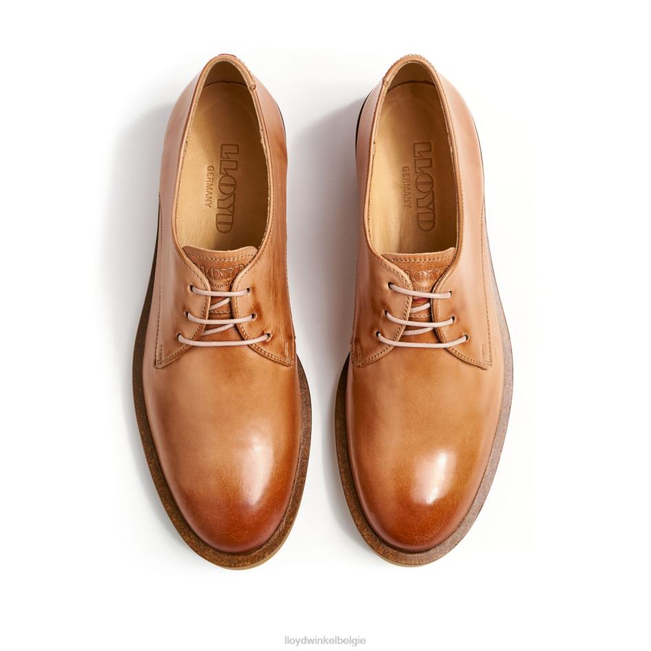 halve schoenen met veters vrouwen LLOYD bruin schoenen ZJ6BL1056