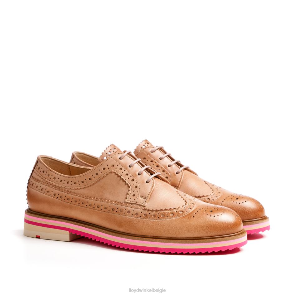 halve schoenen met veters vrouwen LLOYD bruin schoenen ZJ6BL1063