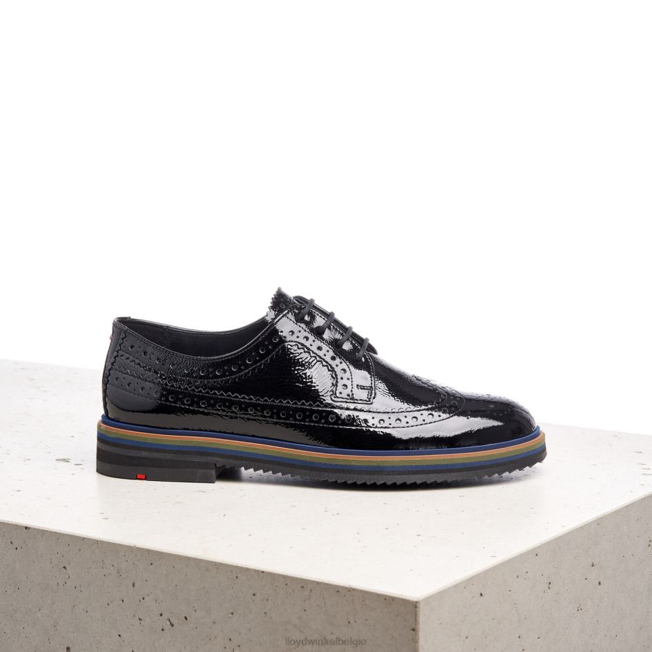 halve schoenen met veters vrouwen LLOYD zwart schoenen ZJ6BL1043