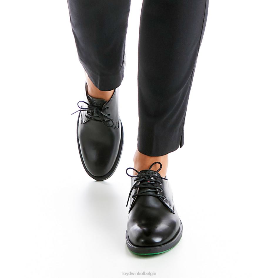 halve schoenen met veters vrouwen LLOYD zwart schoenen ZJ6BL1051