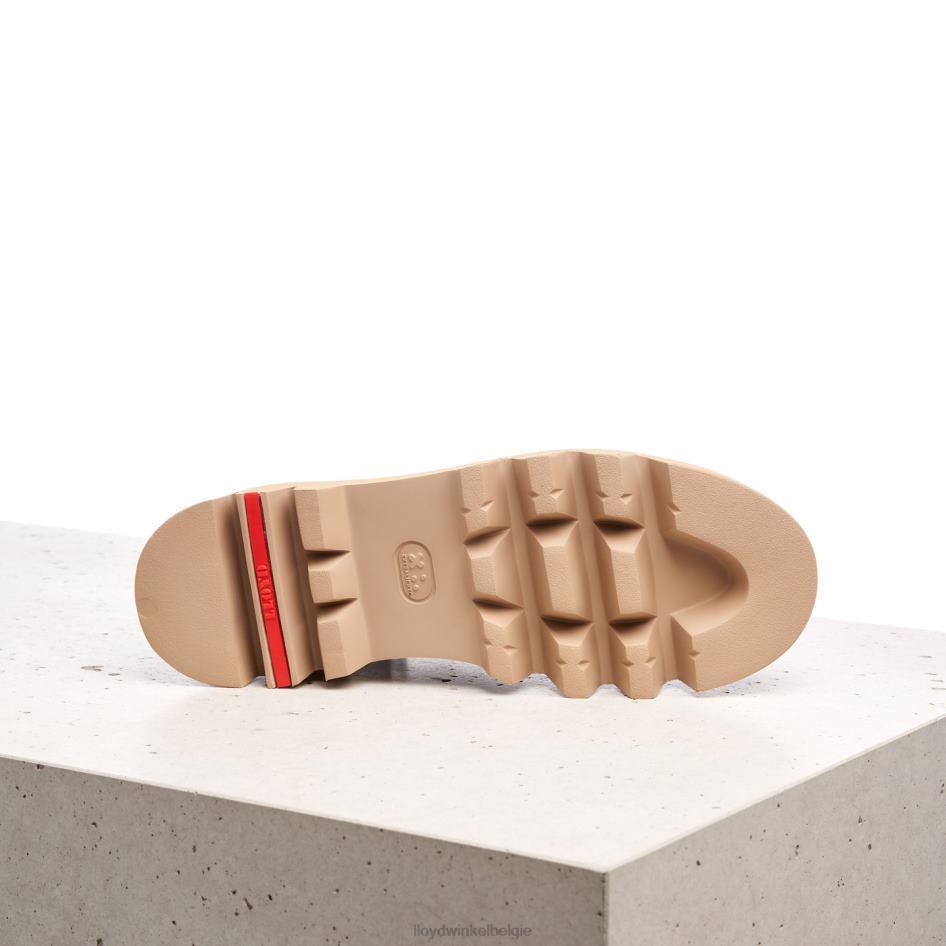 pantoffel met veters vrouwen LLOYD beige schoenen ZJ6BL1060