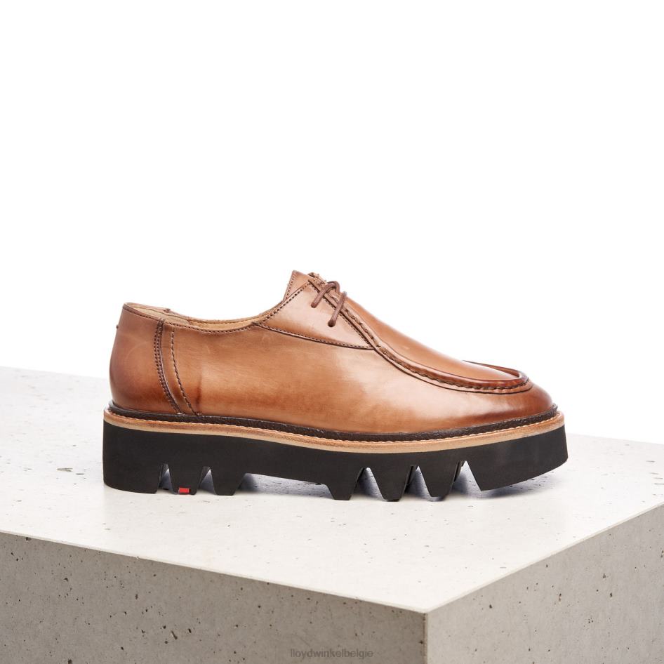 pantoffel met veters vrouwen LLOYD bruin schoenen ZJ6BL1358