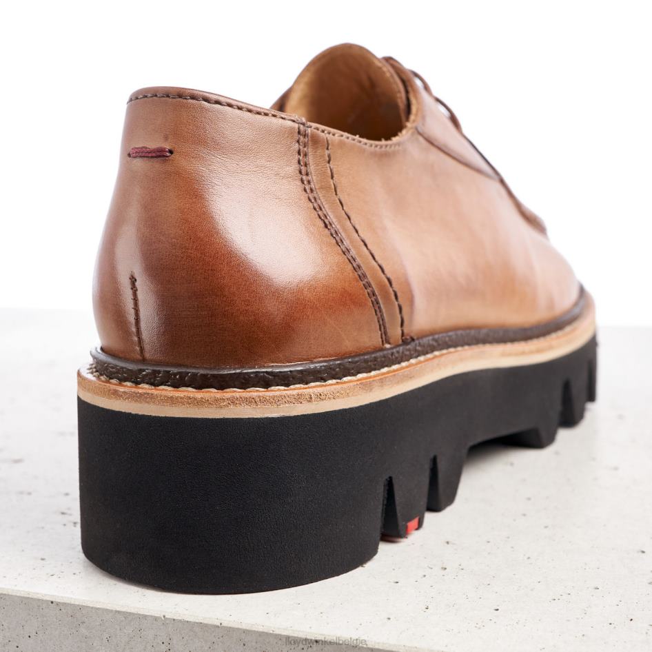 pantoffel met veters vrouwen LLOYD bruin schoenen ZJ6BL1358