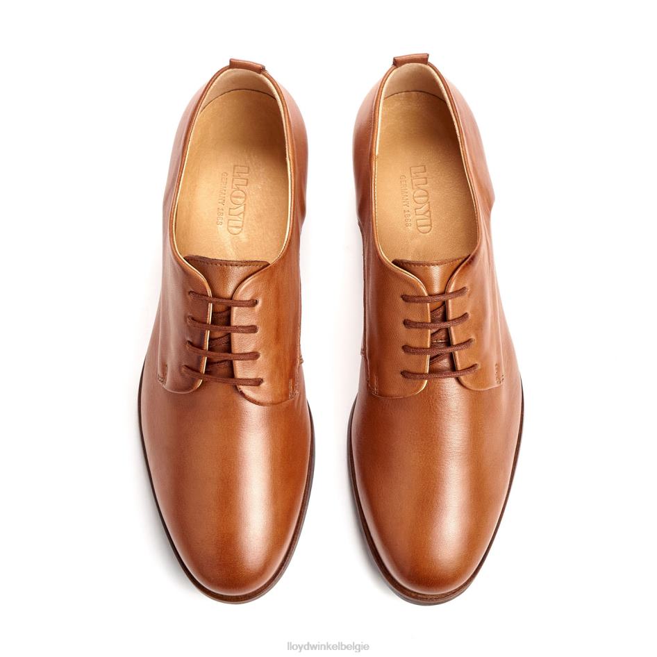 vlekkerige halve schoenen met veters vrouwen LLOYD bruin schoenen ZJ6BL1030