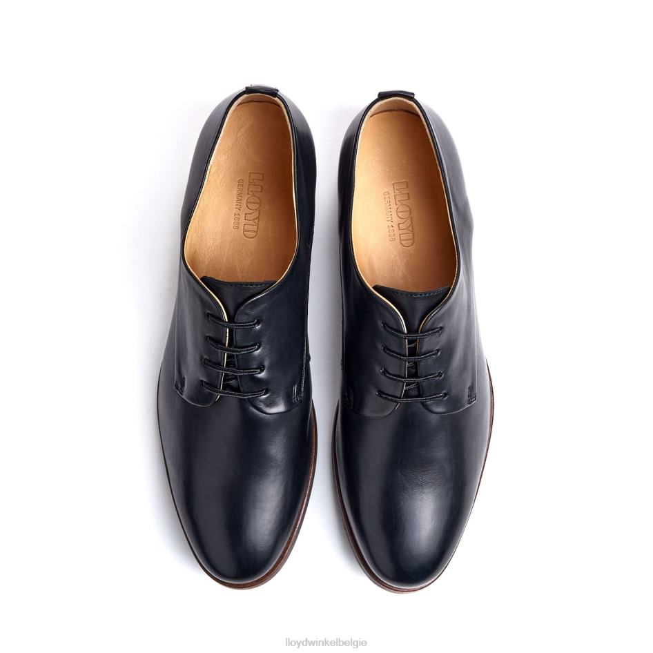 vlekkerige halve schoenen met veters vrouwen LLOYD zwart schoenen ZJ6BL1006